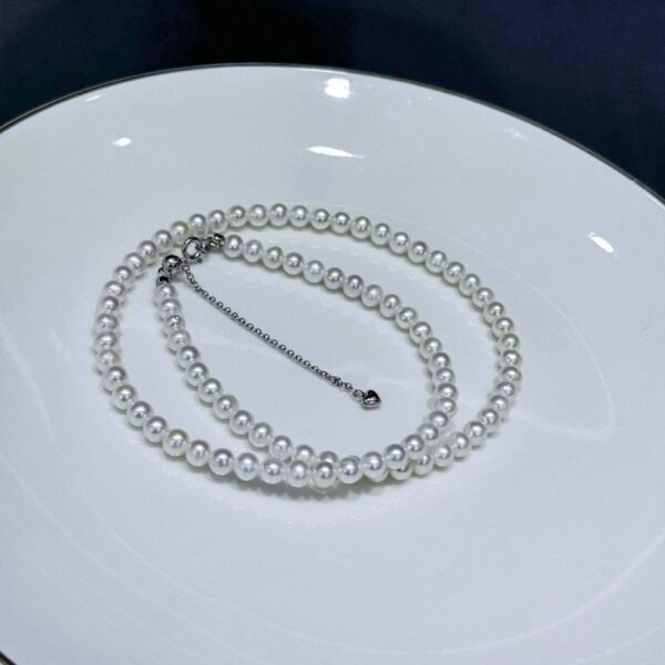 Perfect Round Baby Pearl Necklace
