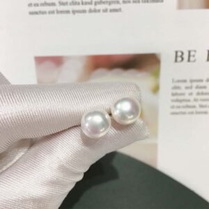 Natural Pearl Studs | Multiple Sizes, Affordable Luxury