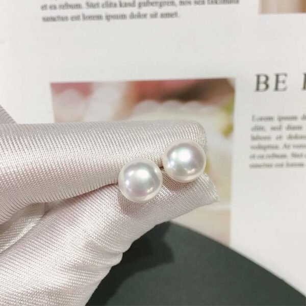 Natural Pearl Studs | Multiple Sizes, Affordable Luxury