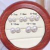 Natural Pearl Studs | Multiple Sizes, Affordable Luxury