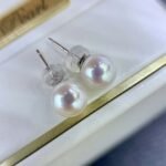 Classic Perfectly Round Pearl Studs