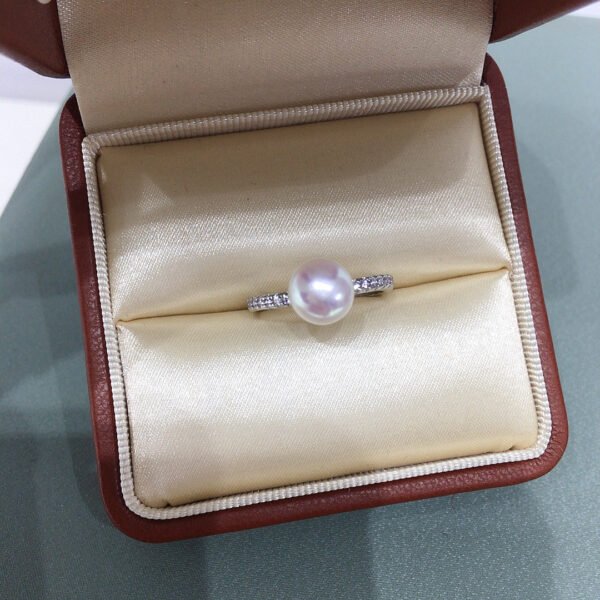 Adjustable Freshwater Pearl Elegance Ring