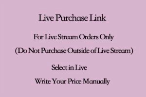 Live Stream Orders OnlyLive Stream Orders Only